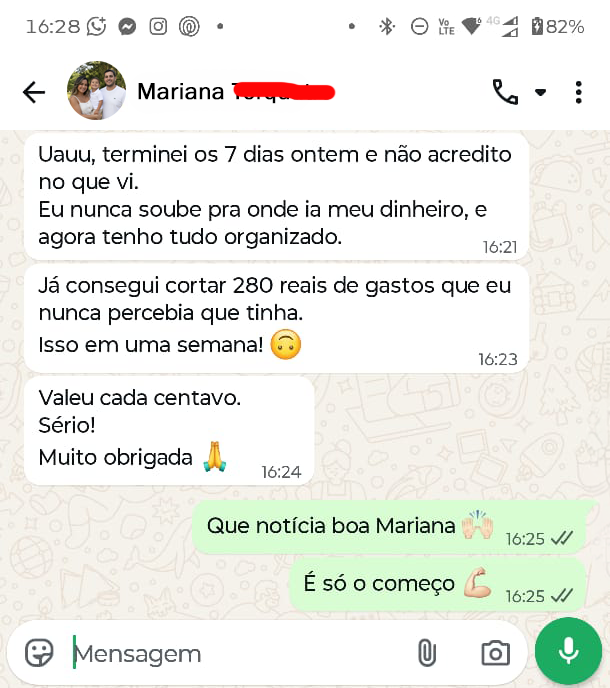 Depoimento Mariana